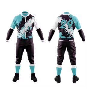 Custom Name & Number Baseball Uniform – Fast Dry Fabric